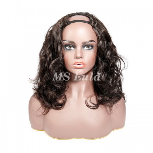 [New Year Offer] Ms Lula Glueless U-Part Wig Seamless Blend, Body Wave 100% Virgin Human Hair Wear & Go | Human Hair Wig | Lace Front
